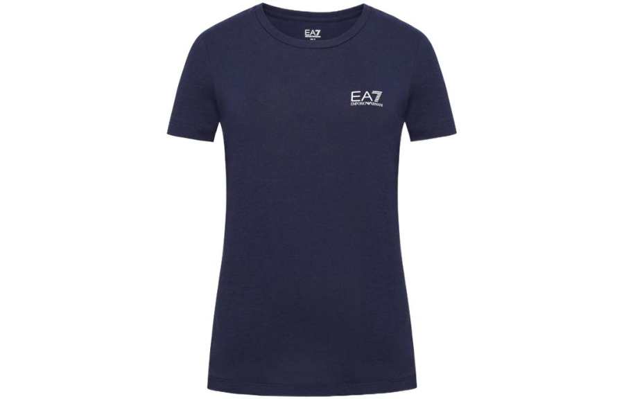 EMPORIO ARMANI EA7 T Shirt Women's Marine Blue