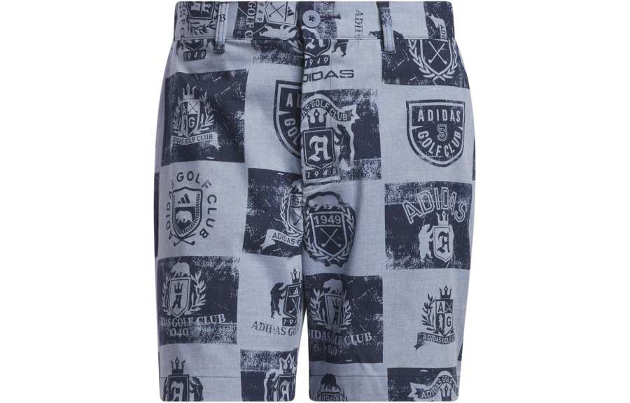 Adidas Adidas Go to Printed Shorts Sports Shorts Men's Ink Blue