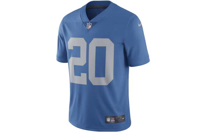 Nike Nike Soccer Jerseys Men's Blue Moderate Straight Fit