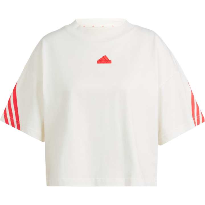 Adidas Adidas Clothing T Shirts Women's Ecru Crew Neck