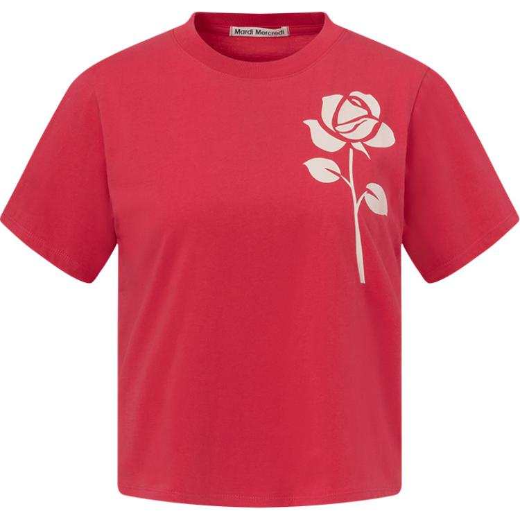 MARDI MERCREDI T Shirt Women's Red