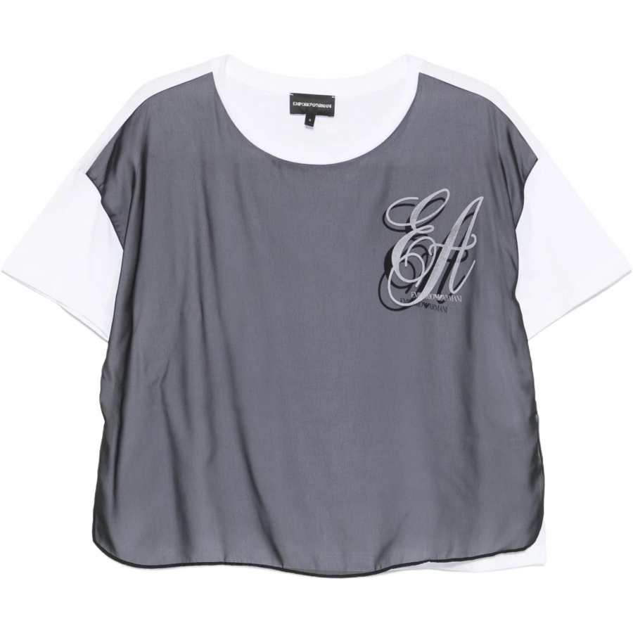 EMPORIO ARMANI Logo print T shirt