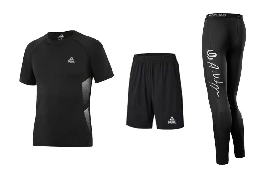 PEAK PEAK Fitness Set Men's Three Piece Set