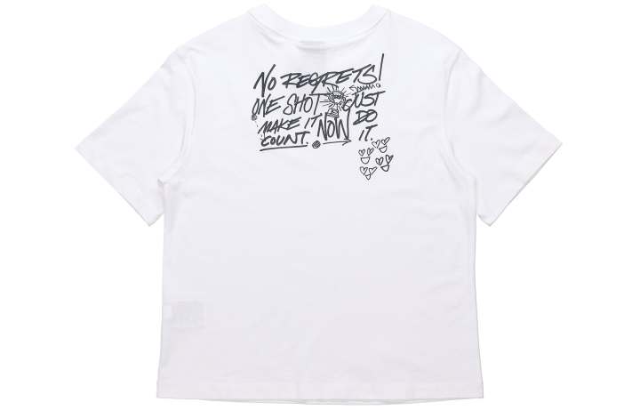 Nike Nike Drop Shoulder Sleeve T Shirt Women's White