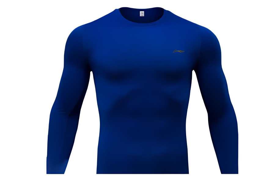 Li-Ning Li Ning Fitness Clothing Men's Dark Royal Blue Moderate Straight Fit