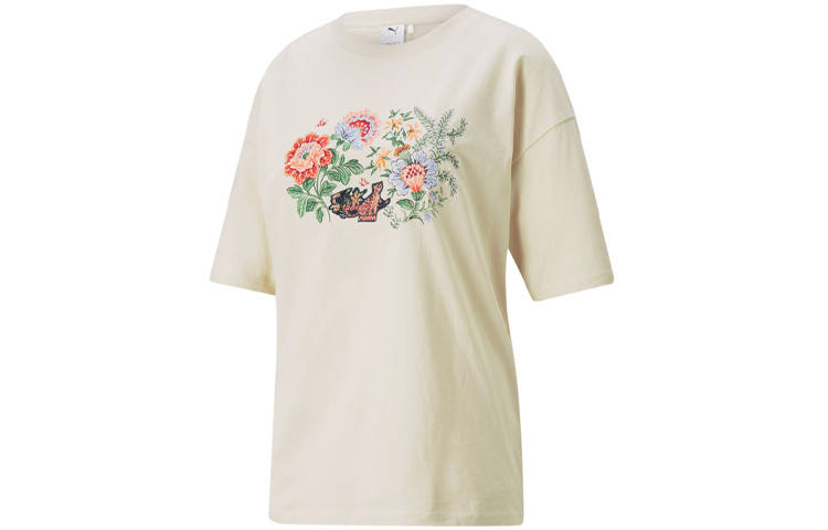 PUMA LIBERTY T Shirt Women's Birch Wood