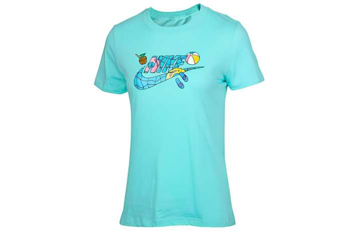 Nike Nike Set in Sleeve T Shirt Women's Green