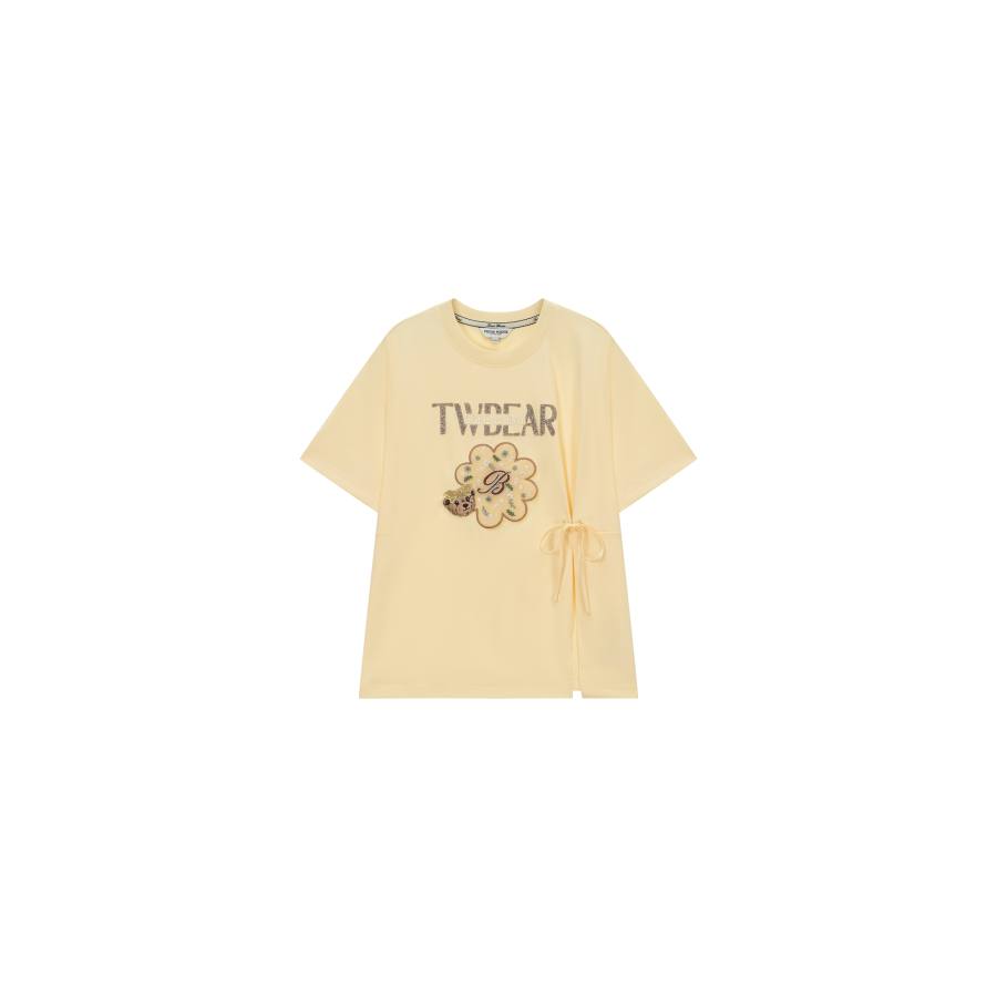 Teenie Weenie Drop Shoulder Sleeve T Shirt Women's