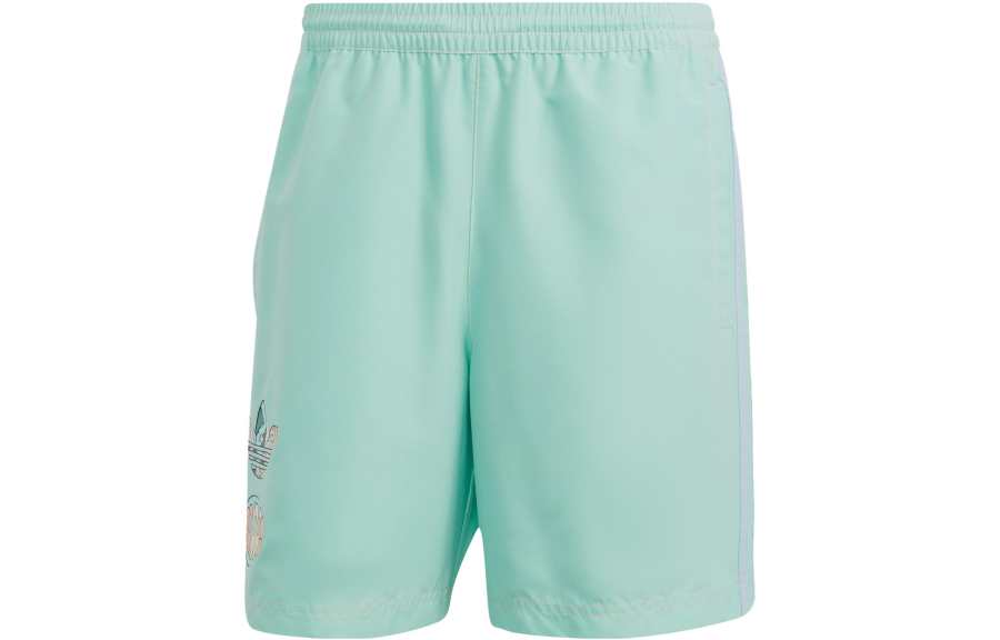 Adidas Originals Enjoy Summer Sports Shorts Men's Simple Green