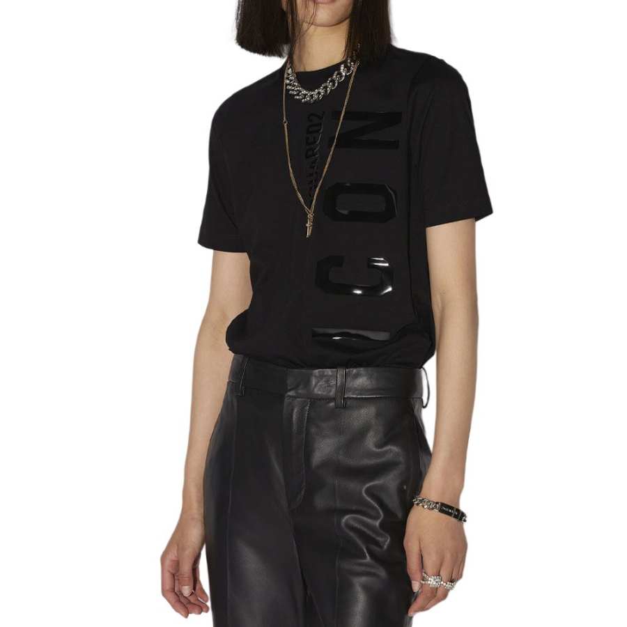 DSQUARED 2 DSQUARED 2 SS22 T Shirt Women's Black