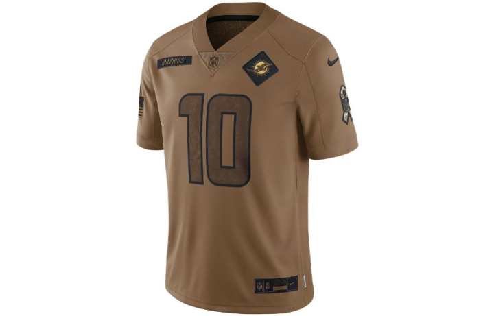 Nike Nike Soccer Jerseys Men's Brown Moderate Straight Fit