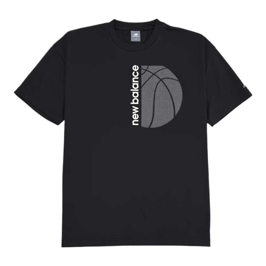New Balance New Balance Graphic Short Sleeve Top T Shirt Men's Black