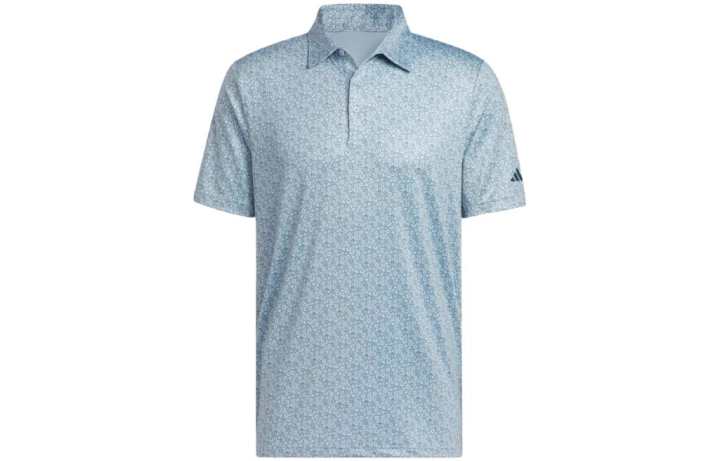 Adidas Adidas Golf Clothing Men's Blue Lapel Moderate