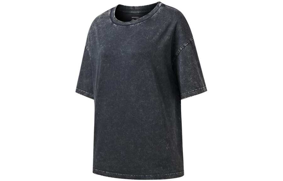 Saucony T Shirts Women's Gunmetal Crew Neck Moderate Other
