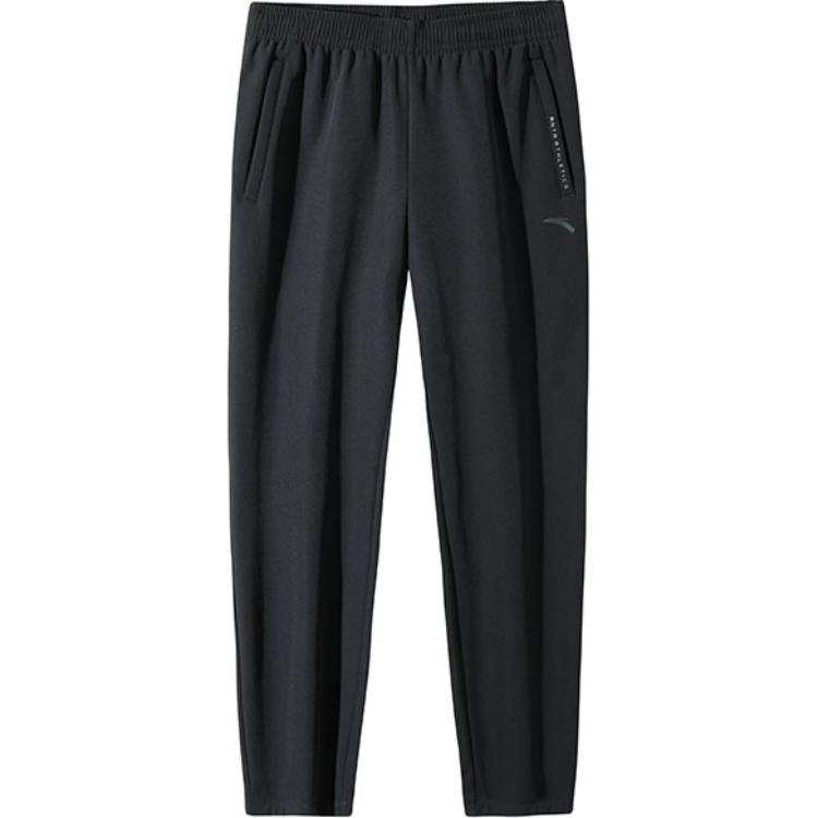 ANTA Anta Variety Training Collection Casual Pants Men's Basic Black