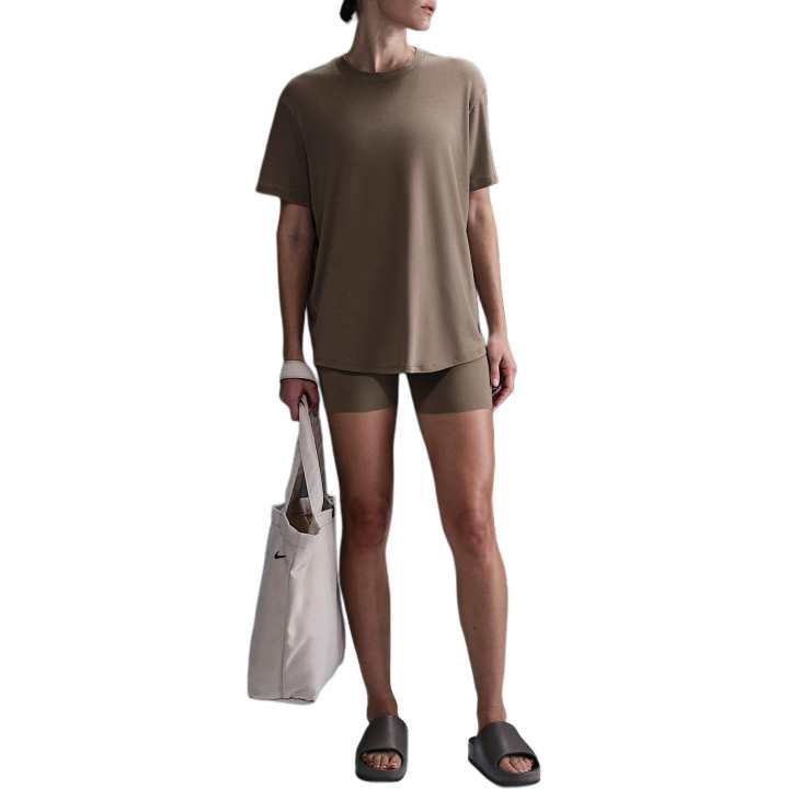 Nike Nike Dri Fit T Shirt Women's Mink Brown/Black