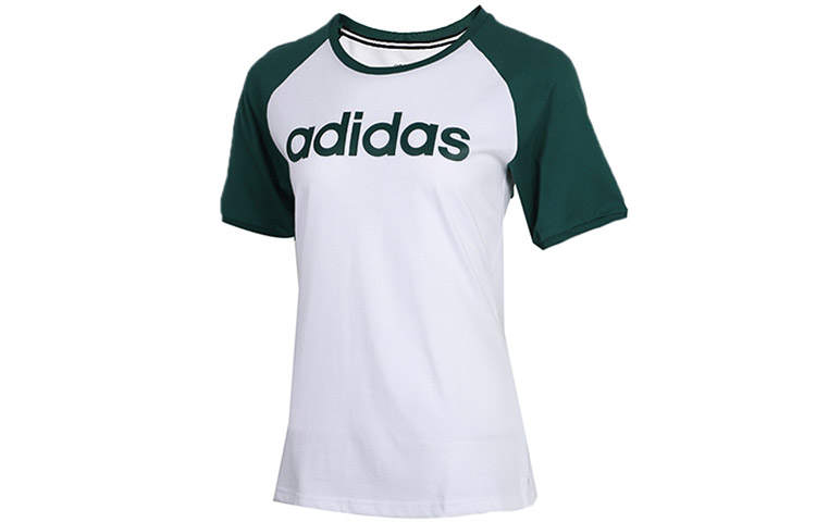 Adidas Neo Raglan Sleeve T Shirt Women's Green