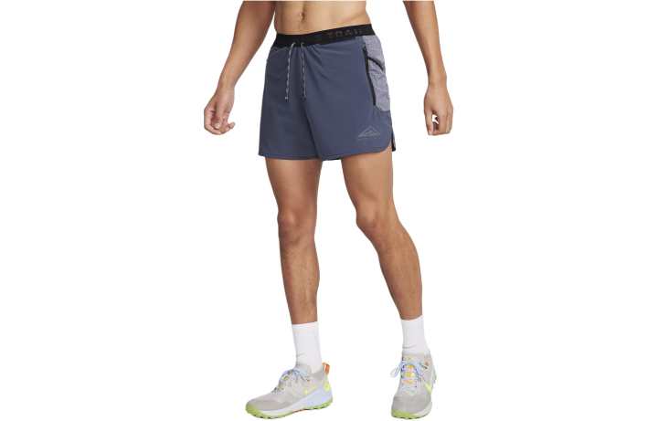 Nike Nike Dri Fit 5' Brief Lined Running Shorts Sports Shorts Men's Blue