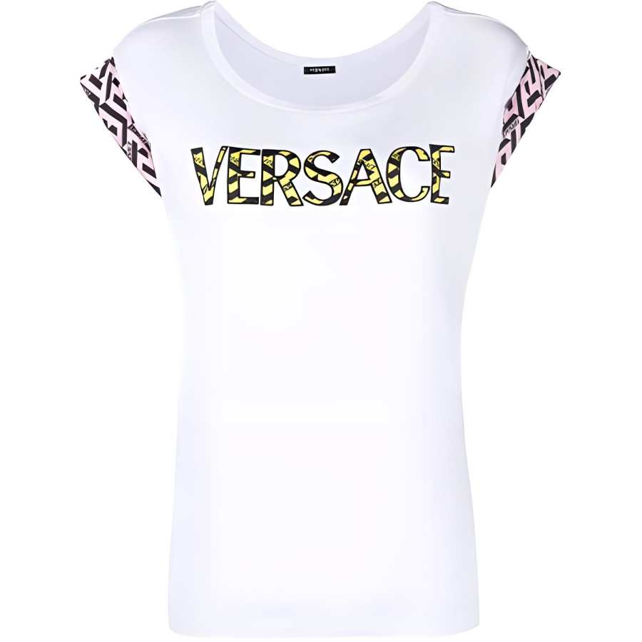 VERSACE VERSACE Regular T Shirt Women's White