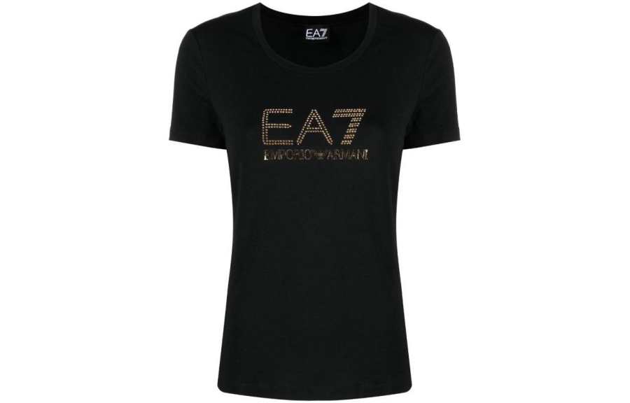 EMPORIO ARMANI Ea7 EMPORIO ARMANI Embellished Crewneck T Shirt