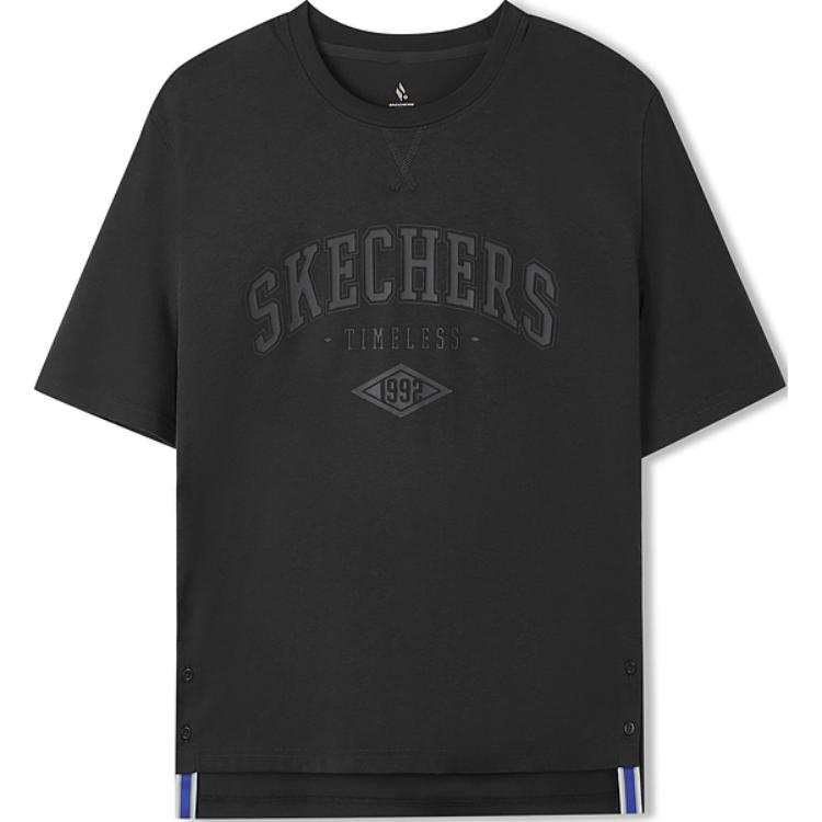 Skechers Sports Life Collection T Shirt Women's Midnight Black