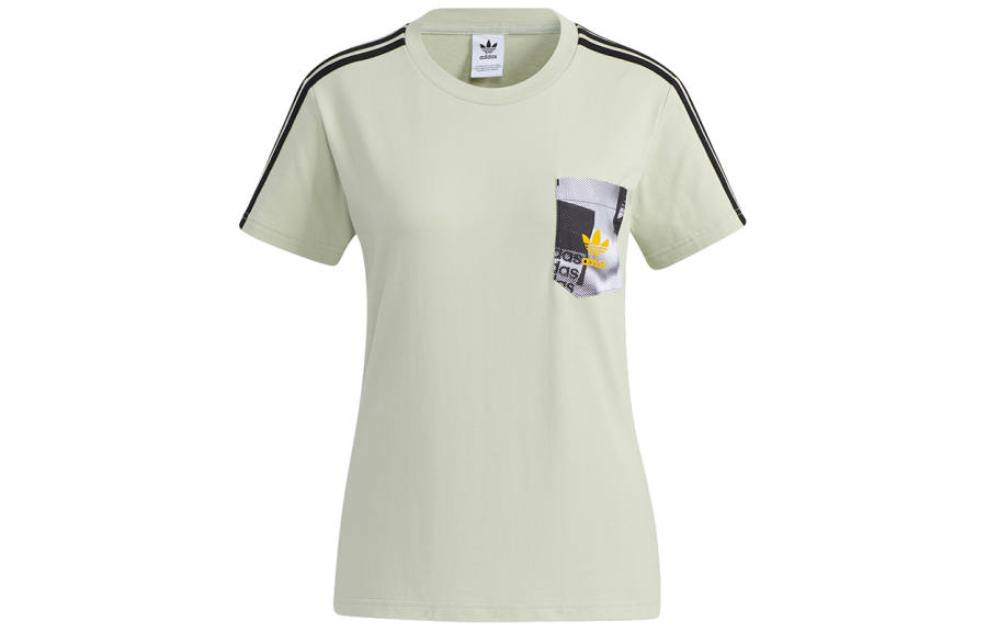 Adidas Originals T Shirt Women's Light Green