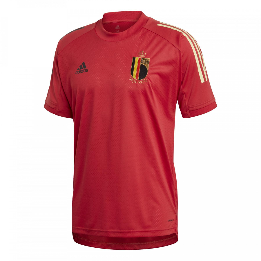 Adidas Adidas T Shirts Women's Red Crew Neck Moderate Straight Fit