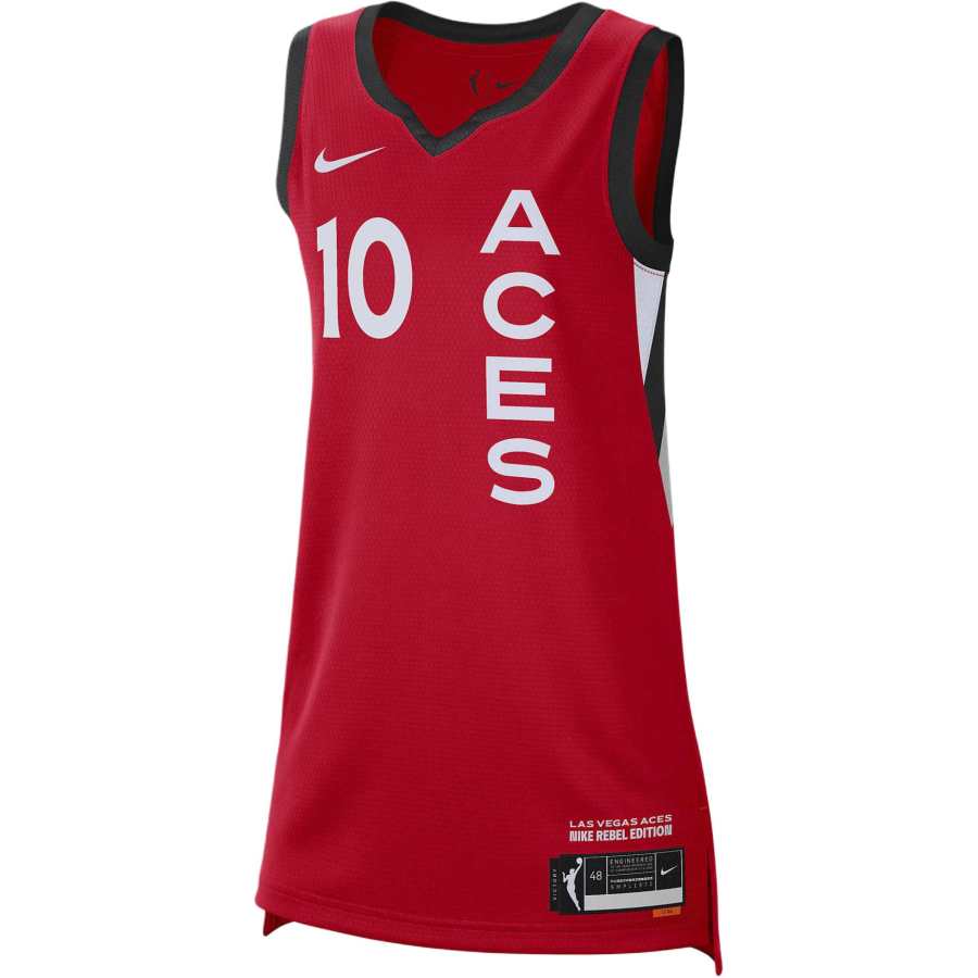 Nike Nike Kelsey Plum Las Vegas Aces 2024 Rebel Edition Nike Dri FIT Wnba Victory Jersey