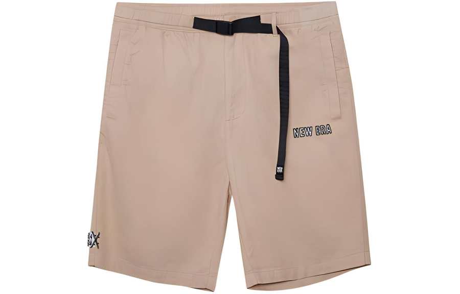 New Era SS24 Skateboard Collection Casual Shorts Unisex Khaki