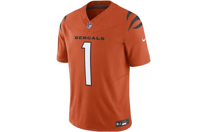 Nike Nike Ja'Marr Chase Cincinnati Bengals Men's Nike Dri-FIT Nfl Limited Football Jersey