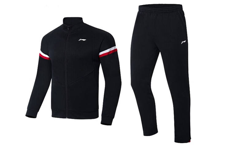 Li-Ning Li Ning Badminton Collection Sweatshirt Set Men's Black