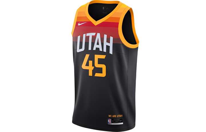 Nike Nike Basketball Jerseys Men's Black Moderate Straight Fit