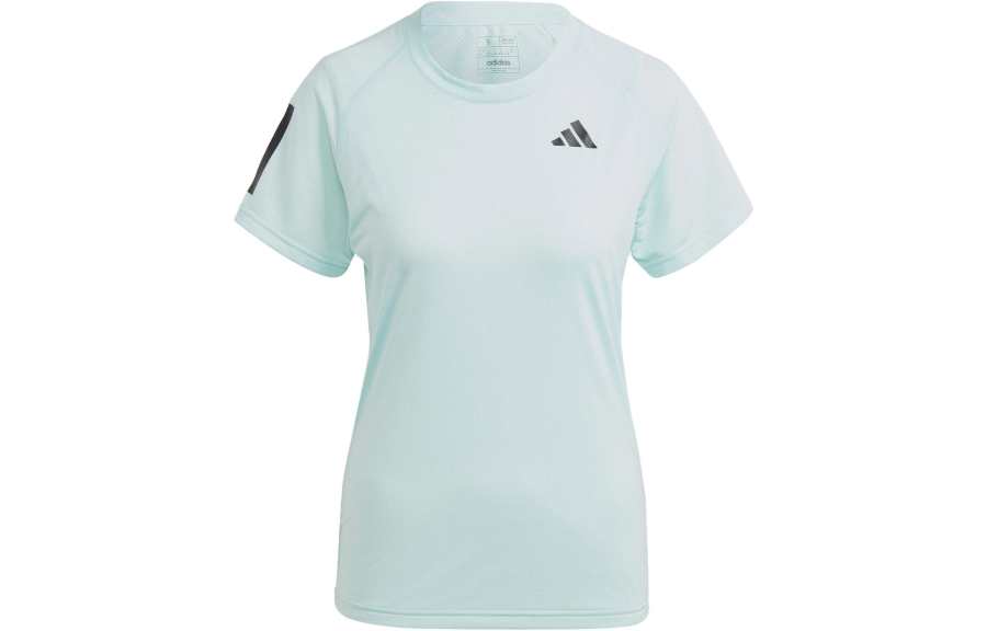 Adidas Adidas T Shirts Women's Green Crew Neck Moderate Straight Fit