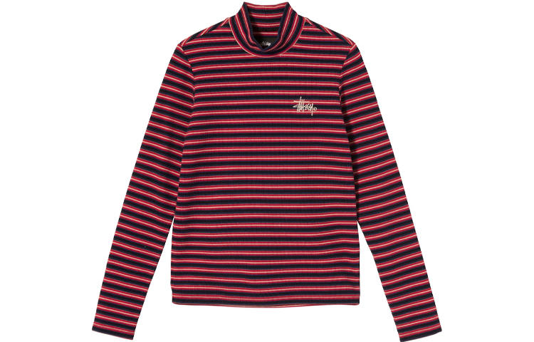 Stussy T Shirts Women's Turtleneck Moderate Straight Fit