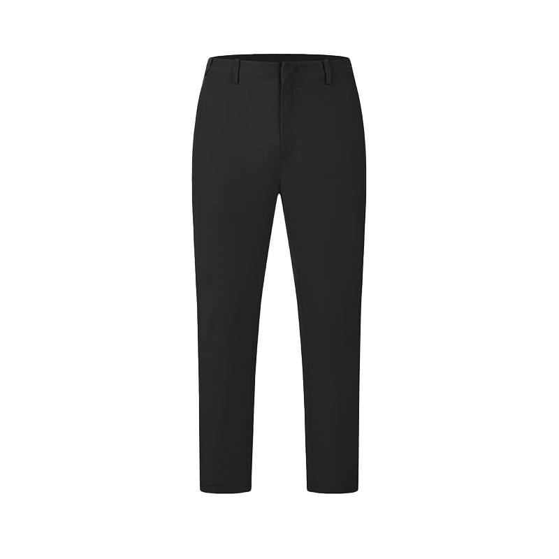 FILA Casual Pants Men's Pitch Black Moderate Straight Fit Pants