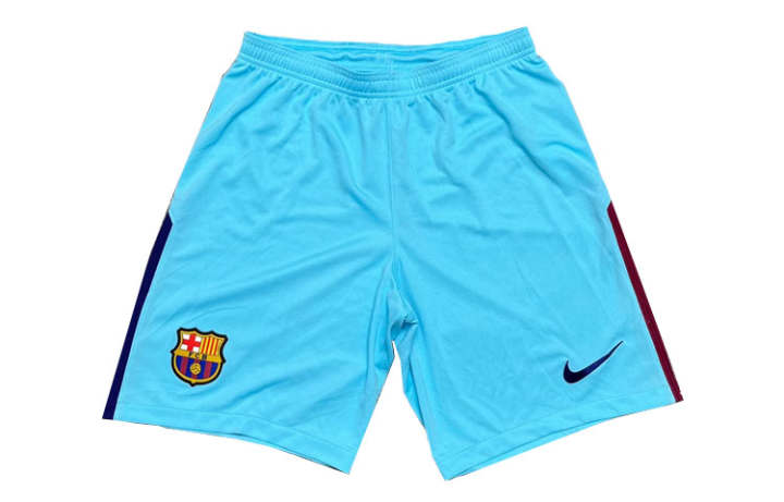 Nike Nike Soccer Bottom Fan Version 17 18 Barcelona Away Men's Blue