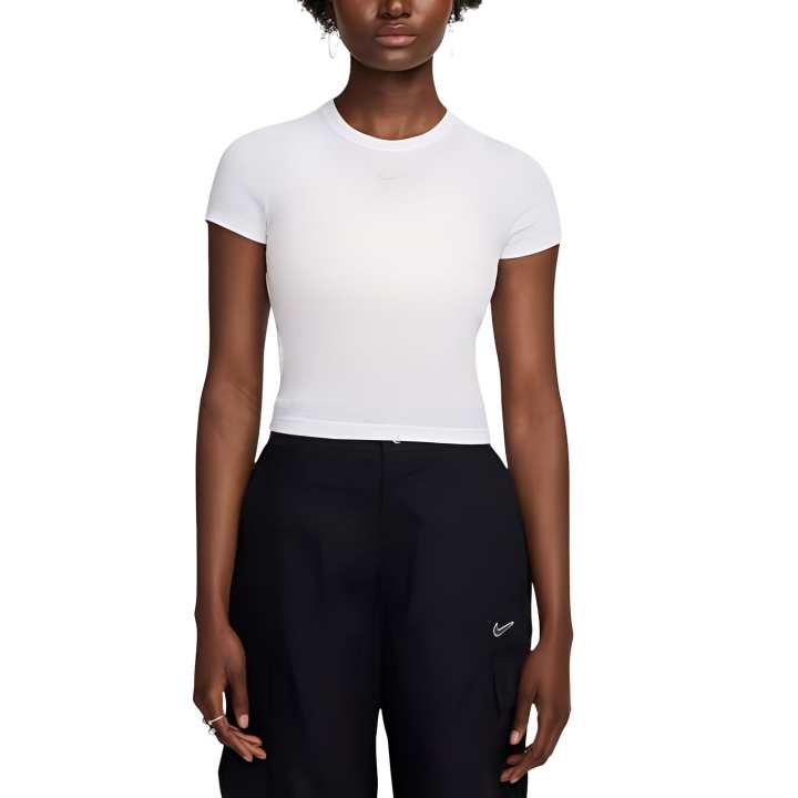 Nike Nike T Shirts Women's White Crew Neck Moderate