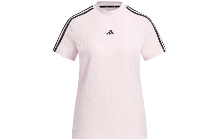 Adidas Adidas T Shirts Women's Pink Crew Neck Moderate Other