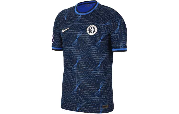 Nike Nike Chelsea Christopher Nkunku Chelsea Match Away Soccer Jersey Men's Marine Blue