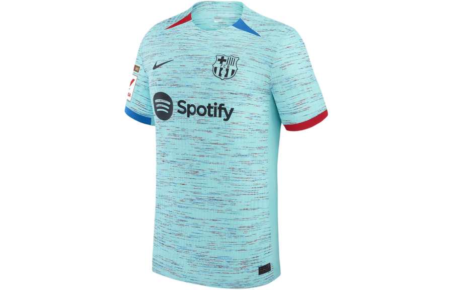 Nike Nike Barcelona Dri FIT Adv Soccer Jersey Soccer Jersey Men's Blue