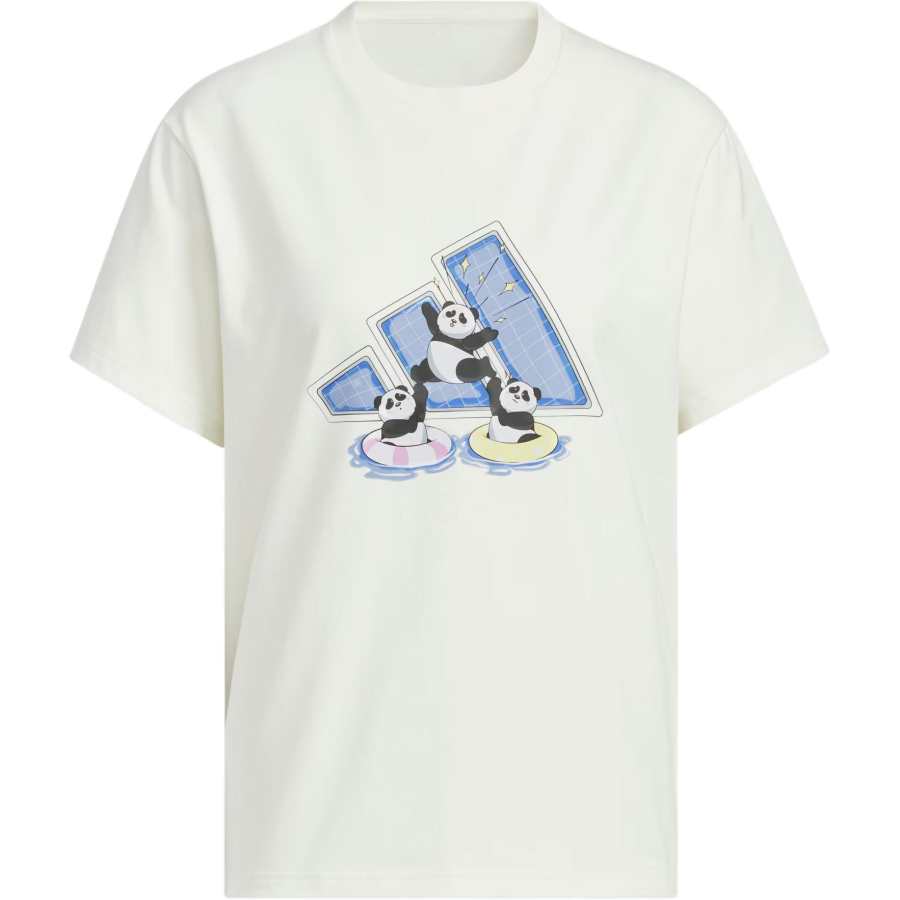 Adidas Adidas Sportlife T Shirt Women's Jade White