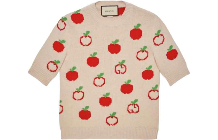 GUCCI Sweater Women's Ivory White