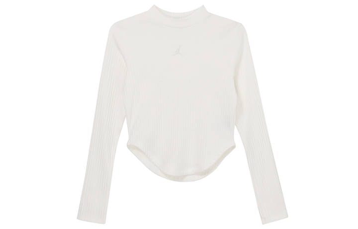 Jordan Jordan Set in Sleeve T Shirt Women's Ecru