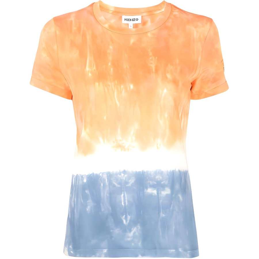 KENZO 【Previous Season】tie-dye short-sleeve T-shirt