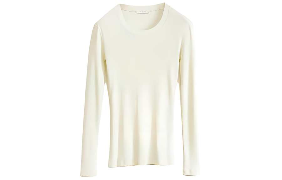 Lemaire Long Sleeved Crewneck T-Shirt