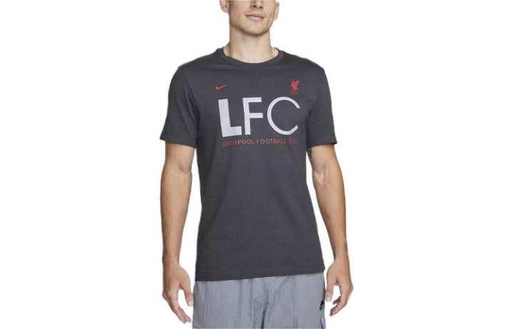 Nike Nike Liverpool FC Mercurial Soccer Jersey Men's Anthracite