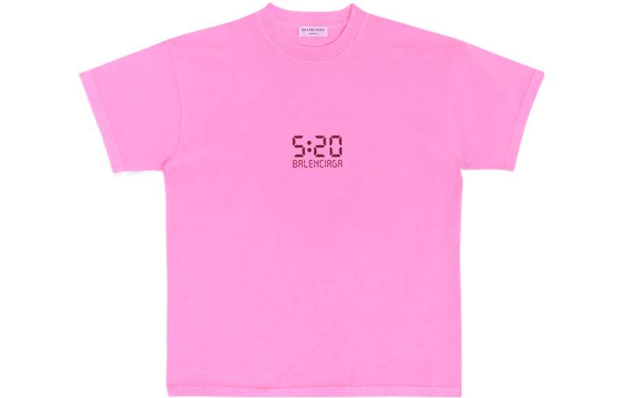 Balenciaga SS22 T Shirt Women's Pink