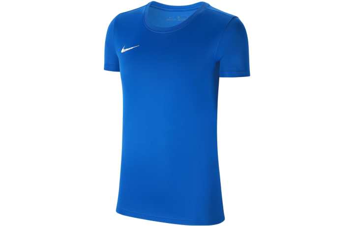 Nike Nike T Shirts Women's Blue Crew Neck Moderate Straight Fit