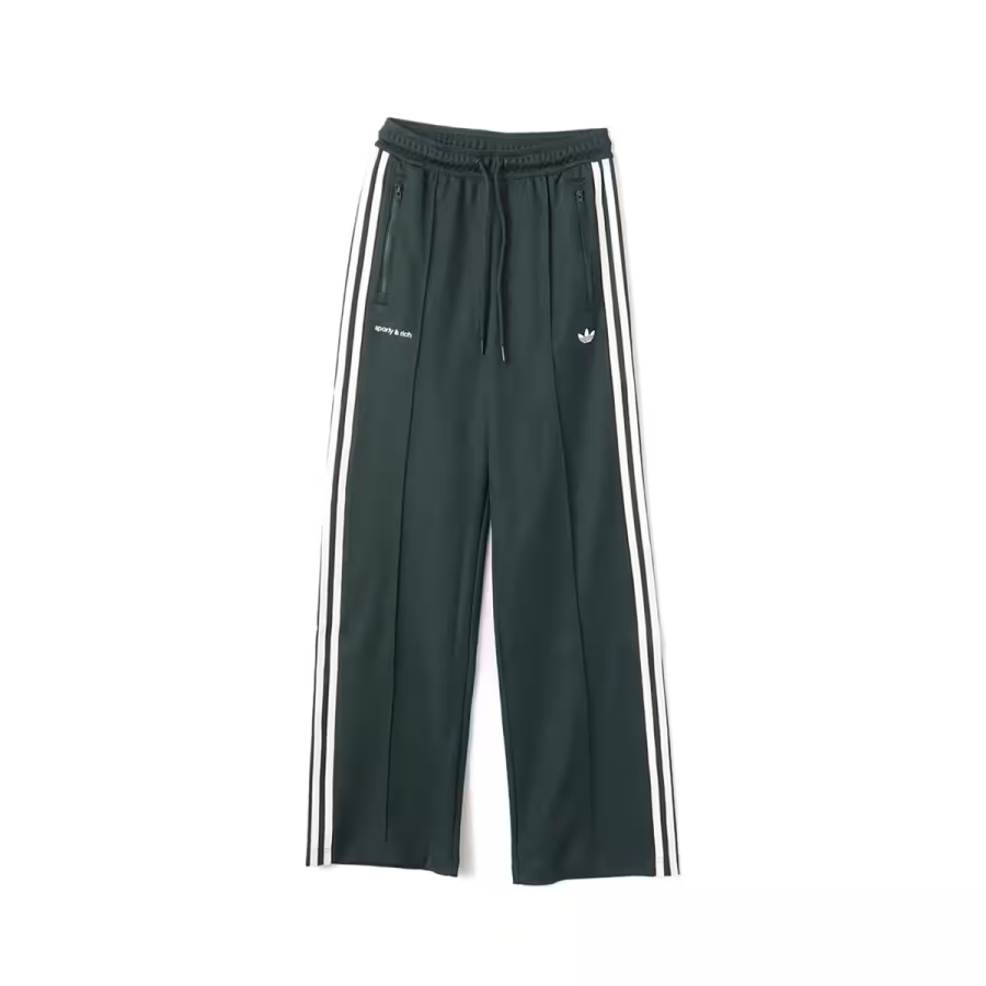 Adidas Originals x Sporty & Rich SPORTY & RICH Sports Pants Women's Dark Green