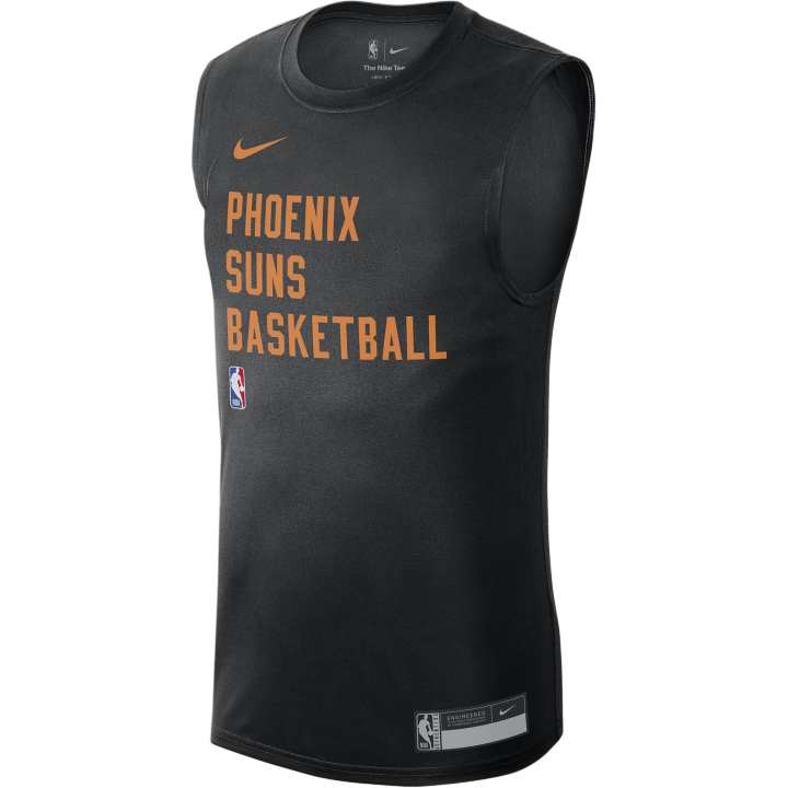 Nike Nike DRI FIT NBA Practice Basketball Jersey Phoenix Suns Men's Black